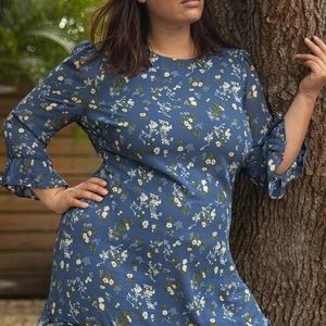 Reformation Doutzen Dress in “Avery” print